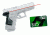 Crimson Trace Laser Grip For Glock 4th Gen, For Glock 19, 23 Gen 4 Only LG-851 w/ 25 Dollar Email Gift Certificate