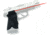 Crimson Trace Black Rubber Lasergrip, Ruger P-Series Pistols, LG389