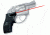 Crimson Trace Lasergrip Sight - Ruger LCR - LG-411