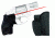 Crimson Trace Smith and Wesson, J Frame Lasergrip, Round Butt Overmold Front Activation, Boot Grip, w 74495