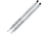 Cross Classic Century Satin Chrome Pen/Pencil Set, Chrome AT008114