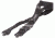 Crosstac Ambi Premium Gun Sling, Black w/ Cobra Buckle, Regular, 135025-BLK-COBRA
