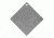 CTS Targets 8x8in Square Magnum Rifle Target, Steel, 1/2in Thick, NSN N CTS-MS-08-013