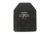Custom Armor Group AR500 Rhino Coated Level III Stand Alone Steel Armor Plate, 11in x 14in, AR500-SAPI-XL