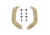 Custom Armor Group Rails - Helmet Accessory, Desert Tan, RL-DT