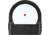 Cyelee Optics Chameleon Reflex Red Dot Sight, 1.04x0.89in, 2 MOA Dot, 6 MOA Dot, Black, X0051EOGMT