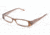 D&amp;G DD1128B Bifocal Eyeglasses - Brown On Transparent Demo Lens Frame / 49 mm Prescription Lenses, 568-4916