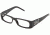 D&amp;G DD1155B SV Prescription Eyeglasses - Black Demo Lens Frame / 50 mm Prescription Lenses, 501-5016