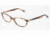 D&amp;G DD1218 Single Vision Prescription Eyewear 1572-4917 - Striped Havana 