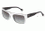 D&amp;G DD3044 Sunglasses 783/8G-5618 - White On Black Gray Gradient