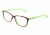 D&amp;G VIBRANT COLOURS DD1238 Bifocal Prescription Eyeglasses 2687-5215 - Havana On Green Frame, Demo Lens Lenses