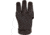 Damascus Protective Gear DWC Archery Shooting Glove, Three Finger Design Fits Either Hand, Velcro Strap, Small, Brown, Brown, Small DWCSM