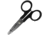 Danco Ultimate Braid Scissors, 4.63in Overall, Titanium Coated Stainless Blades, Black Plastic Handles, DBS45-B