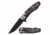 Dark Side Blades DS-A074GY Spring Assisted Knife, 3.5in, 3CR13 Stainless Steel, Drop Point, Stonewashed Blade, Aluminum Handle, Gray, DS-A074GY