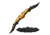 Dark Side Blades Folding Blade, 3.5in, Stainless Steel Blade, Two Tone Anodized Aluminum Handle DS-A037GD