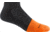 Darn Tough Steely No Show Lightweight with Cushion w/ Full Cushion Toe Box Socks - Mens, Graphite, Medium, 2205-GRAPHITE-M-DARN