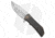 Darrel Ralph Designs DDR Level 2 Dominator Flipper Folding Knife, 3.75in, CPM S35VN, Clip Point Blade, Carbon Fiber, Black/Copper Handle, Black/Copper/Gray, 8.375 inch, BHQ-72092