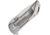 Darrel Ralph Dominator Bowie Framelock Folding Knife, 3.5in Satin Cpm S35Vn SS Bowie Blade, Satin Titanium, DOM GROOVE BOWIE