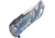 Darrel Ralph Dominator CF Tiger Bowie Folding Knife, 3.5in Two-Tone Finish S35Vn SS Clip Point Blade, Carbon Fiber, DR027