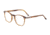 Davidoff 91069 Eyeglass Frame,Brown Horn Structure Frame, 91069-4433