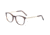 Davidoff 92043 Progressive Prescription Eyeglasses, Dark Brown Havana Frame, 92043-8940PR