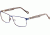 Davidoff 95128 Prescription Eyeglasses, Blue Brown Frame, 95128-693