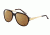 Davidoff 97203 Sunglasses, Brown Frame, Brown W/ Gold Mirror Lens-97203-8940