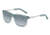 Davidoff 97208 Sunglasses, Turquoise Translucent Frame, Grey Blue Gradient Lens, 97208-4238