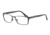 Davidoff 95102 Progressive Prescription Eyeglasses - Black Frame and Clear Lens 95102-610PR