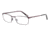 Davidoff 95103 Bifocal Prescription Eyeglasses - Red Frame and Clear Lens 95103-582BI