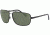 Davidoff No. 97324 Sunglasses - Black Frame and Grey Green Lens 97324-610