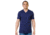 Mens V-Neck Short Sleeve T-Shirt, Navy, Large