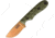 Dawson Knives Field Guide OD Green Knife, 2.38 Arizona copper finish CPM-3V carbon steel bl, OD green sculpted G10 handle, 696302763639