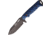 Dawson Knives Shepherd Fixed Blade Blk/Blu, DW83793