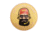 DDT Rubber Morale Patch, Beard, Black DDT50108