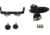 Decatur Electronics Detachable Display Kit, G2S Radar, Black/Silver, S778-50-0