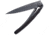 Deejo 27g Linerlock Ebony Wood Folding Knife, 3in Black Titanium Coated Z40C13 SS Blade, Ebony Wood, 9GB004