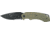 Defcon 5 Foxtrot Tactical Folding Knife, 3.34in, SS 8Cr13MOV, SS PTFE Coated Blade, GFN Handle, Green, D5-K006