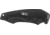 Defcon 5 Kilo Tactical Folding Knife, 3.54in, SS 8Cr13MOV, SS PTFE Coated Blade, G10 Handle w/ Carbon Fiber Insert, Black, D5-K011