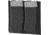 Defcon 5 Low Profile Elastic 5.56 Double Magazine Pouch, Black, D5-M4LPDP B
