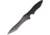 Defcon Hydra Fixed Blade D2 Black Coated, Fixed Blade Knife, 5.75in, D2 Tool Steel, Black, G10 Handle TD001BK