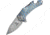 Defcon Rhino Framelock Folding Knife, Flame anodized titanium handle, TF 9315-2