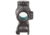 Demo, Trijicon 1x25 MRO 2.0 MOA Adj Red Dot Sight with Trijicon MRO Low and 1/3 Co-witness Mounts, Black, 2200011