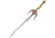 Denix Fantasy Sword Letter Opener, 9.75 overall, Mirror polished unsharpened fantasy blade with ant, DX3045