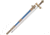 Denix Masonic Ceremonial Sword, 25 blade, Simulated gold cruciform metal handle and guard, DX4119
