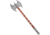 Denix Valkyries Axe Replica, 28 overall, Leather wrapped wood handle with metal fittings, DX614G