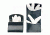 DeSantis Black - Basketweave - Double Latex Glove Pouch U58BLZZZ4