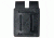 DeSantis Black - Plain - Double Mag Pouch - Hidden Snap U41BJHHZ5