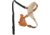 DeSantis C.E.O. Shoulder Rig Leather Holsters, S&amp;W M&amp;P Shield 9/40/45, Right Hand, Plain, Tan, 11ZTAX7Z0