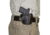 DeSantis Simple Slide Belt Leather Holster, Fits Most Medium Autos and Small Revolvers, Left Hand, Lined, Black, 119BBG2Z0